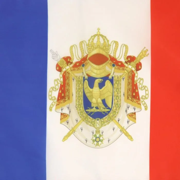 Napoleon First French Empire Flag 18'' x 12'' with cords