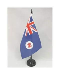 DRAPEAU DE TABLE TASMANIE 21x14cm - PETIT DRAPEAUX DE BUREAU AUSTRALIEN - AUSTRALIE 14 x 21 cm