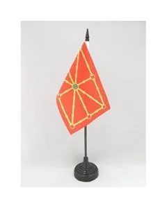 DRAPEAU DE TABLE NAVARRE INDÉPENDENTISTE 15x10cm - PETIT DRAPEAUX DE BUREAU RÉGIONALISTE NAVARRAIS - NAVARRA 10 x 15 cm