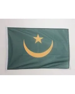 DRAPEAU MAURITANIE 90x60cm - DRAPEAU MAURITANIEN 60 x 90 cm Spécial Extérieur - DRAPEAUX