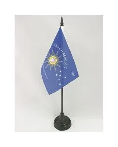 DRAPEAU DE TABLE CONCH REPUBLIC 15x10cm - PETIT DRAPEAUX DE BUREAU KEY WEST 10 x 15 cm