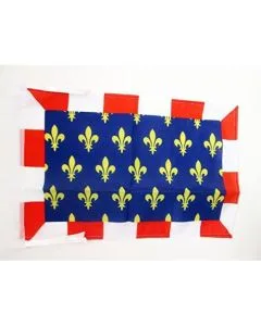 DRAPEAU PROVINCE DE TOURAINE 45x30cm - PAVILLON TOURS - FRANCE 30 x 45 cm haute qualité