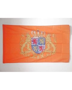 DRAPEAU ETENDARD DU GRAND-DUC DE LUXEMBOURG 150x90cm - DRAPEAU GRAND-DUCHÍ? LUXEMBOURGEOIS 90 x 150 cm Fourreau pour hampe