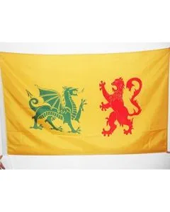 DRAPEAU ROYAUME DE GALICE 410-585 150x90cm - DRAPEAU REINO DE GALICIA - ESPAGNE 90 x 150 cm Fourreau pour hampe