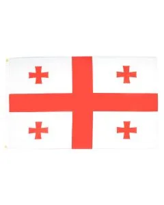 DRAPEAU GÉORGIE 150x90cm - DRAPEAU GÉORGIEN 90 x 150 cm - DRAPEAUX