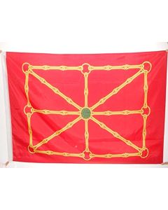 DRAPEAU NAVARRE INDÍ?PENDENTISTE 150x90cm - DRAPEAU RÍ?GIONALISTE NAVARRAIS - NAVARRA 90 x 150 cm Fourreau pour hampe