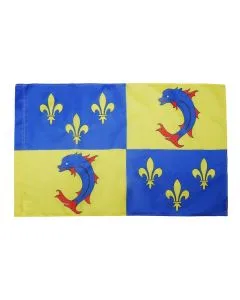 DRAPEAU PROVINCE DU DAUPHINÍ? 150x90cm - DRAPEAU DAUPHINOIS - FRANCE 90 x 150 cm Fourreau pour hampe