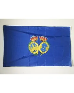 DRAPEAU PROVINCE DE HUELVA 150x90cm - DRAPEAU HUELVA EN ANDALOUSIE 90 x 150 cm Fourreau pour hampe