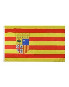 DRAPEAU ARAGON 150x90cm - DRAPEAU ARAGONAIS - ARAGON - ESPAGNE 90 x 150 cm - DRAPEAUX