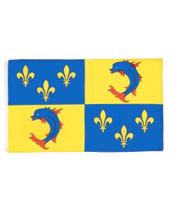DRAPEAU PROVINCE DU DAUPHINÉ 150x90cm - DRAPEAU DAUPHINOIS - FRANCE 90 x 150 cm - DRAPEAUX