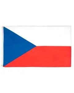 DRAPEAU RÉPUBLIQUE TCHÈQUE 250x150cm - GRAND DRAPEAU TCHÈQUE 150 x 250 cm