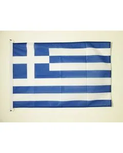 DRAPEAU GRÍ?CE 90x60cm - DRAPEAU GREC 60 x 90 cm Spécial Extérieur - DRAPEAUX