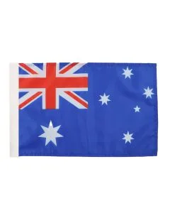 DRAPEAU AUSTRALIE 45x30cm - DRAPEAU AUSTRALIEN 30 x 45 cm avec fourreau