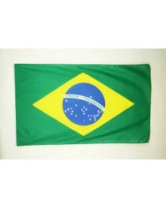 DRAPEAU BRÉSIL 150x90cm - DRAPEAU BRÉSILIEN 90 x 150 cm