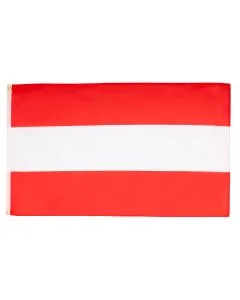 DRAPEAU AUTRICHE 150x90cm - DRAPEAU AUTRICHIEN 90 x 150 cm Polyester léger
