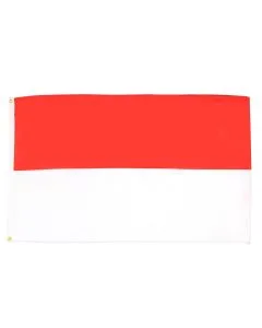 DRAPEAU INDONÉSIE 150x90cm - DRAPEAU INDONÉSIEN 90 x 150 cm Polyester léger