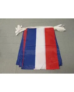 GUIRLANDE 12 mètres 20 DRAPEAUX PAYS-BAS 45x30 cm - DRAPEAU HOLLANDAIS 30 x 45 cm