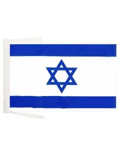 DRAPEAU ISRAËL 45x30cm - PAVILLON ISRAÉLIEN 30 x 45 cm haute qualité