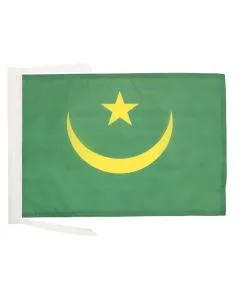 DRAPEAU MAURITANIE 45x30cm - PAVILLON MAURITANIEN 30 x 45 cm haute qualité