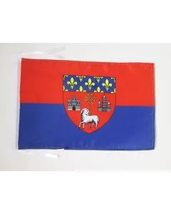 DRAPEAU TOULOUSE 45x30cm - PAVILLON TOULOUSAIN 30 x 45 cm haute qualité