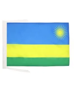 DRAPEAU RWANDA 45x30cm - PAVILLON RWANDAIS 30 x 45 cm haute qualité