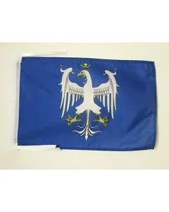 DRAPEAU DUCHÍ? DE MODÍ?NE AVANT 1830 45x30cm - PAVILLON ITALIEN ANCIEN - ITALIE 30 x 45 cm haute qualité