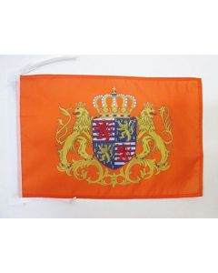 DRAPEAU ETENDARD DU GRAND-DUC DE LUXEMBOURG 45x30cm - PAVILLON GRAND-DUCHÍ? LUXEMBOURGEOIS 30 x 45 cm haute qualité