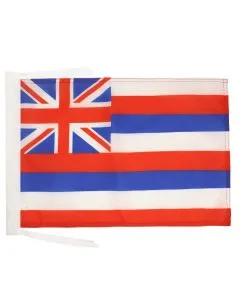DRAPEAU HAWAII 45x30cm - PAVILLON HAWAIIEN - ETAT AMÉRICAIN - USA - ETATS-UNIS 30 x 45 cm haute qualité