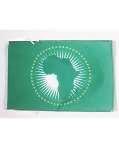 DRAPEAU UNION AFRICAINE 45x30cm - PAVILLON AFRICAIN 30 x 45 cm haute qualité
