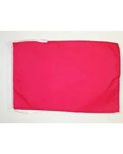 DRAPEAU UNICOLORE CERISE 45x30cm - PAVILLON DE COULEUR ROUGE CERISE 30 x 45 cm haute qualité