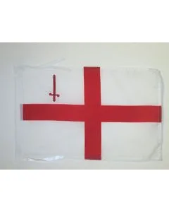 DRAPEAU VILLE DE LONDRES 45x30cm - PAVILLON ANGLAIS - LONDON CITY 30 x 45 cm haute qualité