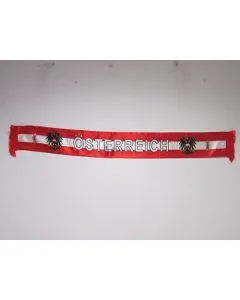 ECHARPE DE SUPPORTER AUTRICHE  - ECHARPES AUTRICHIENNE