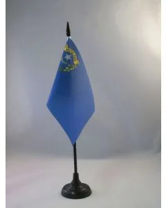 DRAPEAU DE TABLE NEVADA 15x10cm - PETIT DRAPEAUX DE BUREAU ETAT AMÉRICAIN - USA - ETATS-UNIS 10 x 15 cm