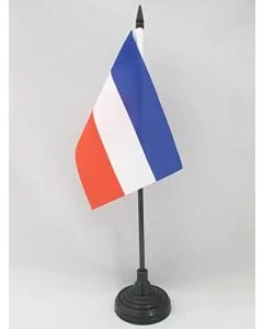 DRAPEAU DE TABLE RÉPUBLIQUE FÉDÉRALE DE YOUGOSLAVIE 15x10cm - PETIT DRAPEAUX DE BUREAU YOUGOSLAVE 10 x 15 cm