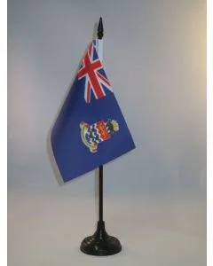 DRAPEAU DE TABLE ILES CAÏMANS 15x10cm - PETIT DRAPEAUX DE BUREAU ANGLAIS 10 x 15 cm