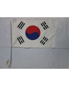 Drapeau de voiture CORÉE DU SUD 45x30cm - Carflag CORÉEN 30 x 45 cm