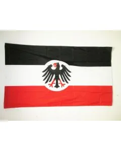 DRAPEAU TROISIÍ?ME REICH 1933-1935 90x60cm - DRAPEAU ALLEMAGNE ANCIEN 60 x 90 cm Fourreau pour hampe