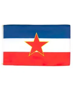 DRAPEAU YOUGOSLAVIE 90x60cm - DRAPEAU YOUGOSLAVE 60 x 90 cm - DRAPEAUX