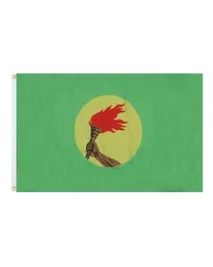 DRAPEAU ZAÏRE 90x60cm - DRAPEAU ZAÏROIS 60 x 90 cm - DRAPEAUX