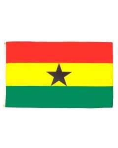 DRAPEAU GHANA 90x60cm - DRAPEAU GHANÉEN  60 x 90 cm - DRAPEAUX