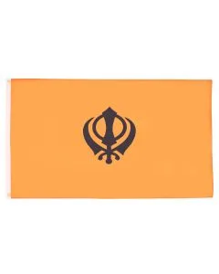 DRAPEAU RELIGION SIKHISTE 90x60cm - DRAPEAU KHANDA - SIKHISME 60 x 90 cm - DRAPEAUX