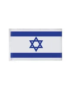 DRAPEAU ISRAËL 90x60cm - DRAPEAU ISRAÉLIEN 60 x 90 cm Fourreau pour hampe