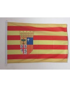 PAVILLON NAUTIQUE ARAGON 45x30cm - DRAPEAU DE BATEAU ARAGONAIS - ARAGON - ESPAGNE 30 x 45 cm