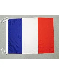 DRAPEAU FRANCE 45x30cm - PAVILLON FRANÍ?AIS 30 x 45 cm polyester léger