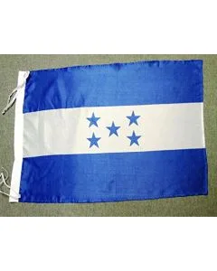DRAPEAU HONDURAS 45x30cm - PAVILLON HONDURIEN 30 x 45 cm polyester léger