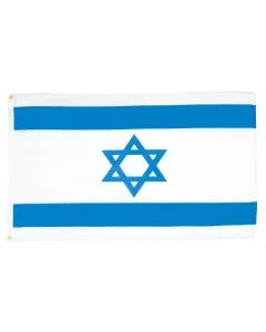 DRAPEAU ISRAÍ?L 90x60cm - DRAPEAU ISRAÍ?LIEN 60 x 90 cm Polyester léger