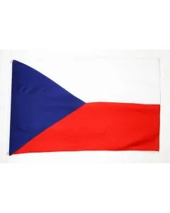 DRAPEAU RÍ?PUBLIQUE TCHÍ?QUE 90x60cm - DRAPEAU TCHÍ?QUE 60 x 90 cm Polyester léger