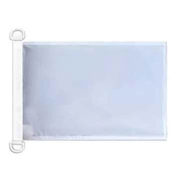 Pavillon nautique Naval Royaume de France 45x30 cm Anneaux Plastiques