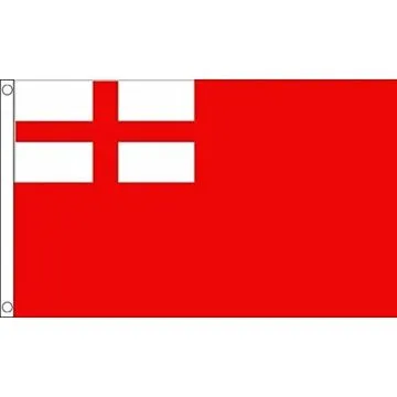 DRAPEAU ROYAUME-UNI RED ENSIGN 150x90cm - DRAPEAU PAVILLON MARINE UK - ROYAL NAVY 90 x 150 cm - DRAPEAUX