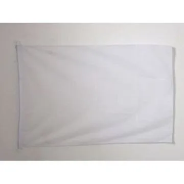 DRAPEAU UNICOLORE BLANC 150x90cm - DRAPEAU DE COULEUR BLANCHE 90 x 150 cm Spécial Extérieur - DRAPEAUX